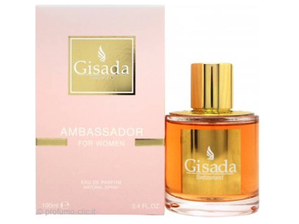 Ambassador Women by Gisada Eau de Parfum TESTER 100 ML.
